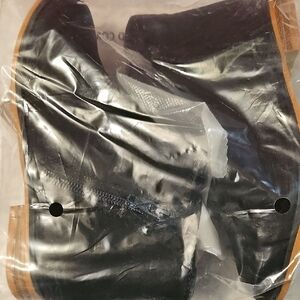 Black Leather Ankle Boots